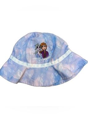 Disney Frozen 2 Bucket Hat Kids Girls Elsa Anna EUC 2020